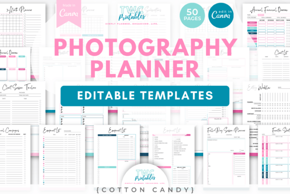 Photography Planner Canva Templates: A Complete Business System