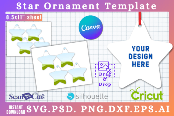 Printable Star Ornament SVG Templates: Your Creative Spark