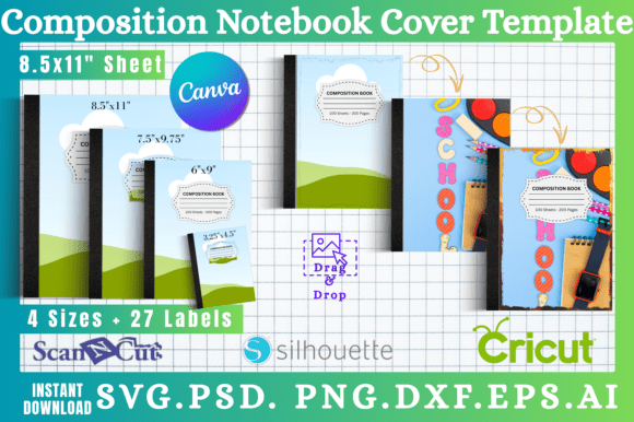 Unleashing Creativity with Composition Notebook Cover Templates
